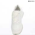 Buty damskie Calvin Klein HW0HW02574 Runner Lace Up Mono Pu triple bright white 9