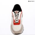 Buty męskie Calvin Klein YM0YM01379 Hike Runner Mesh MIX bright white/grey/flame scarlet 9