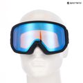 Gogle narciarskie Smith Transfer black/blue sensor mirror 11