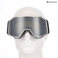 Gogle narciarskie UVEX Gravity FM white matt/mirror silver/green/clear 10