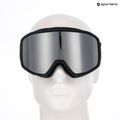 Gogle snowboardowe damskie ROXY Izzy black/clux ml silver 8