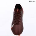 Buty piłkarskie dziecięce Nike United Jr. Mercurial Vapor 16 Pro FG burgundy crush/metallic silver 9