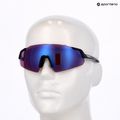 Okulary przeciwsłoneczne Alpina Turbo Air Q-Lite black matt/blue mirror/pink 7