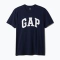 Koszulka męska GAP Soft Basic Logo blue navy 4