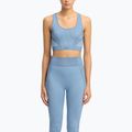 Biustonosz treningowy damski Reebok Rbk Lab Seamless upgrade blue