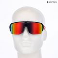 Okulary przeciwsłoneczne GOG Bragi matt black/neon orange/reflex red 6