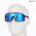 Okulary przeciwsłoneczne GOG Kari matt black/reflex white/blue 5