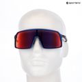 Okulary przeciwsłoneczne Oakley Sutro matte cyan/blue colorshift/prizm road 9