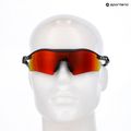 Okulary przeciwsłoneczne Oakley Radar Plate matte carbon/prizm ruby 9