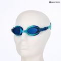 Okulary do pływania dziecięce TYR Swimple Tie Dye Mirrored blue/mint 3