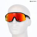 Okulary przeciwsłoneczne Koo Demos black matt/red mirror 6
