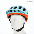 Kask rowerowy POC Cularis indicolite blue matt/carnelian orange matt 15