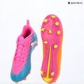 Buty piłkarskie dziecięce PUMA Ultra 6 Play FG/AG Jr poison pink/puma wht/sun stream/bright aqua/puma blk 16