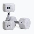 Hantel ogumowany Nike Strength Grind Hex Dumbbell 20 kg wolf grey 5