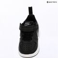 Buty dziecięce Nike Court Borough Low black/smoke grey/white/illusion green 15