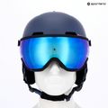 Kask narciarski dziecięcy ATTABO Avens 2.0 Jr Visor niebieski 17
