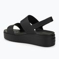 Sandały damskie Crocs Brooklyn Low Wedge black/black 3