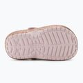 Klapki dziecięce Crocs Classic Lined Glitter Clog gold/barely pink 6