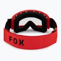 Gogle rowerowe dziecięce Fox Racing Main Core Jr fluorescent red/clear 3