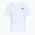 Koszulka męska Under Armour Sportstyle Left Chest white/black 8