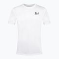 Koszulka męska Under Armour Sportstyle Left Chest white/black 4