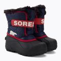 Śniegowce juniorskie Sorel Snow Commander nocturnal/sail red 4