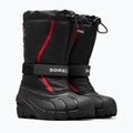 Śniegowce juniorskie Sorel Flurry Dtv black/bright red 9