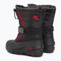 Śniegowce dziecięce Sorel Flurry Dtv black/bright red 3