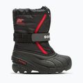 Śniegowce dziecięce Sorel Flurry Dtv black/bright red 7