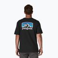 Koszulka męska Patagonia P-6 Logo Responsibili-Tee black 3
