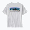 Koszulka męska Patagonia P-6 Logo Responsibili-Tee white 4