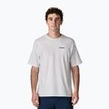 Koszulka męska Patagonia P-6 Logo Responsibili-Tee white