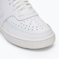 Buty damskie Nike Court Vision Mid white/white/white 7