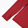 Bluza piłkarska dziecięca New Balance Training 1/4 Zip Knitted burgundy 4