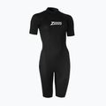 Pianka triathlonowa damska Zoggs OW Multix VS 2,5 mm black/pink