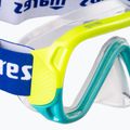 Zestaw do snorkelingu dziecięcy Mares Combo Keewee Junior yellow/auqa/clear 4