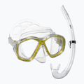 Zestaw do snorkelingu Mares Tapu yellow reflex/clear