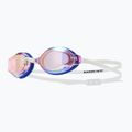 Okulary do pływania damskie TYR Blackops 140 Ev Racing Mirrored pink/white