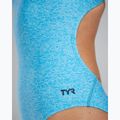 Strój pływacki jednoczęściowy damski TYR Durafast Elite Lapped Cutoutfit light blue/aqua 6