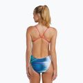 Strój pływacki jednoczęściowy damski TYR Durafast Elite Bravura Cutoutfit white/multi 2