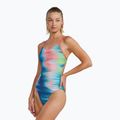Strój pływacki jednoczęściowy damski TYR Durafast Elite Bravura Cutoutfit white/multi 3