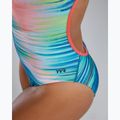 Strój pływacki jednoczęściowy damski TYR Durafast Elite Bravura Trinityfit white/multi 8