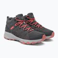 Buty trekkingowe damskie Columbia Peakfreak II Mid Outdry dark grey/dark coral 4