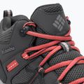 Buty trekkingowe damskie Columbia Peakfreak II Mid Outdry dark grey/dark coral 9