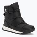 Śniegowce juniorskie Sorel Whitney II Strap black/sea salt
