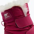 Śniegowce dziecięce Sorel Whitney II Strap cactus pink/black 12