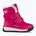 Śniegowce dziecięce Sorel Whitney II Strap cactus pink/black 2