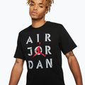 Koszulka męska Nike Jordan AJ5 Graphic black/white/gum red 4