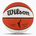 Piłka do koszykówki Wilson WNBA Authentic Indoor Outdoor orange/white rozmiar 6
