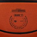Piłka do koszykówki Wilson NBA Authentic Series Outdoor brown rozmiar 6 8